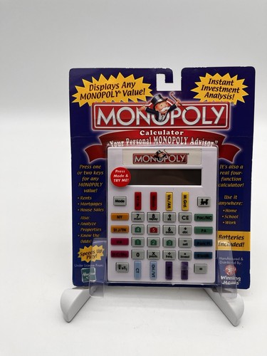 Monopoly calculator hasbro - calculator,