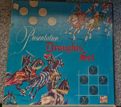 Presentation draughts set - presentation,