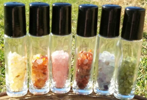 Roller bottle choose gemstone - bottle,