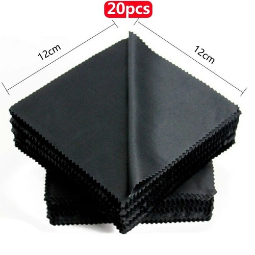 Black microfiber cleaning - black,