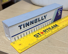 CONTAINER CURTAINSIDER UNIT TINNELLY INTERNATIONAL TRANSPORT.