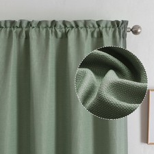 Chyhomenyc Sage Green Curtains