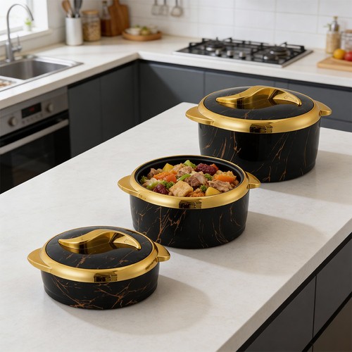 3pcs thermal food serving dish - thermal,