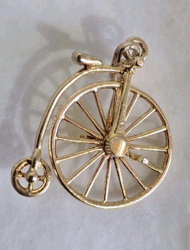 9ct gold charm fob - charm, /