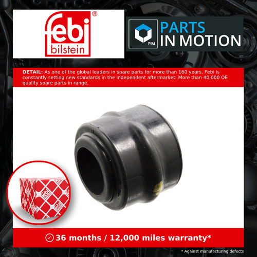 Anti roll bar - bar, bush