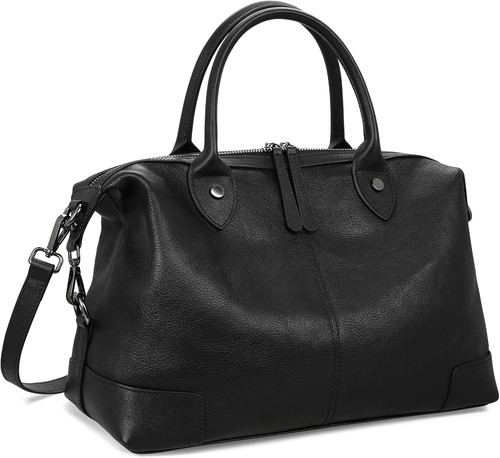 Genuine leather satchel tote - satchel,