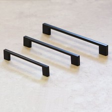 Black Cupboard Handles Kitchen