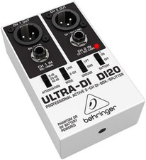 Behringer DI20 Ultra-Di 2 Channel DI Box/Splitter