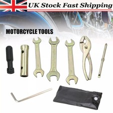 7x Motorcycle Tool Kits Repair Tool For Honda YAMAHA Kawasaki BMW Polaris Suzuki