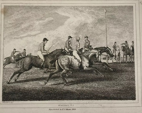 1834 racing antique - 1834,