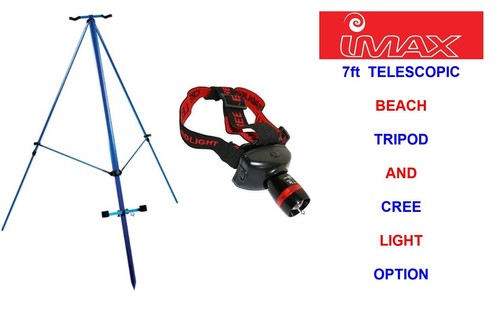Imax 7ft blue telescopic - 7ft,