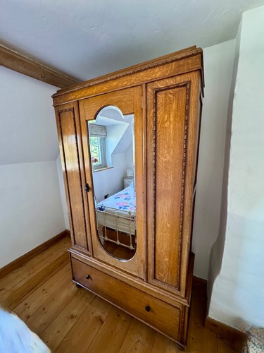 Antique vintage mirrored - antique/vintage,