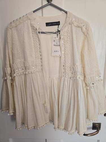 Zara cotton pom - pom,