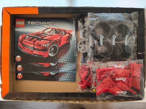 Lego technic 8070 supercar set - lego,