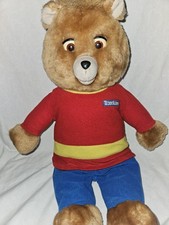 Teddy Ruxpin 1998 Vintage Tape Player Bear & Tape  Missing Battery Cover