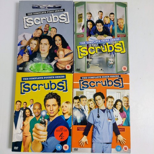 Scrubs dvd bundle complete - dvd,
