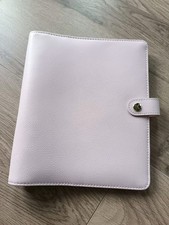 Kikki.K Pink leather large A5 planner Journal & inserts (Same as Filofax A5.)