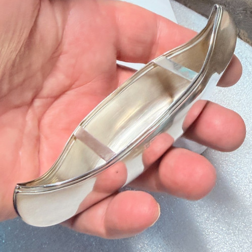 Sterling silver pin cushion - silver,