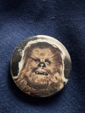 Star Wars Chewbacca Button Pin Badge