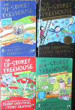 Four Story Treehouse Books by
