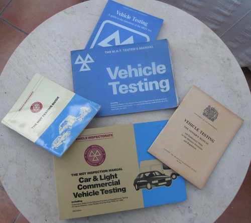 Hmso mot testers guide books - guide,