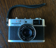 Olympus 35 RC Vintage Rangefinder 35mm Film Camera E.Zuiko f2.8 42mm Untested.