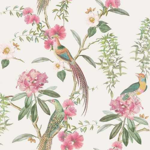 Arthouse exotic garden - exotic, birds