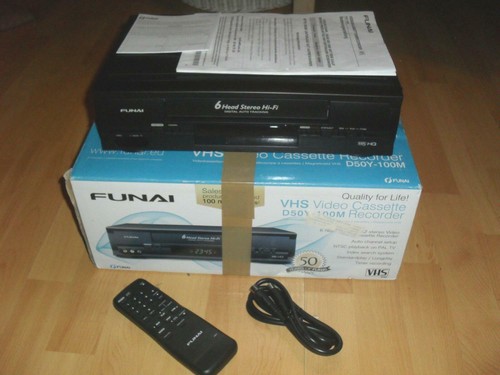 Funai d50y 100m - vhs, video