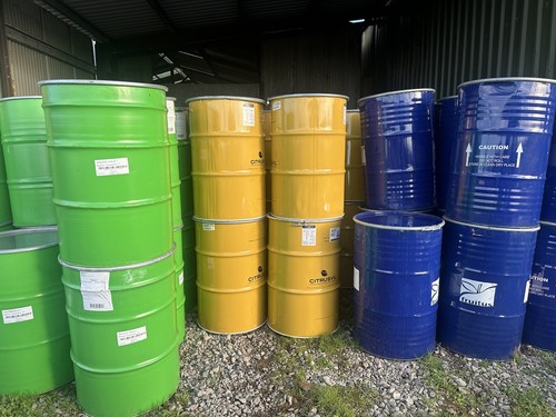 220 metal drums - metal,