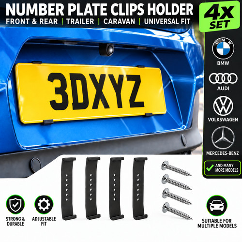 Number reg plate holder - reg,