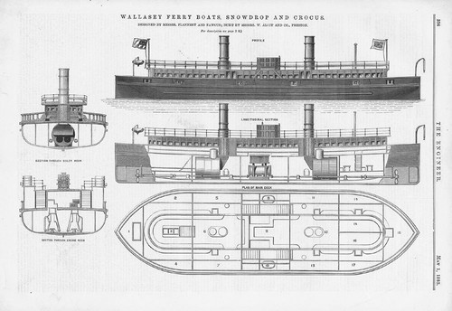 Wallasey the ferry boats - the,