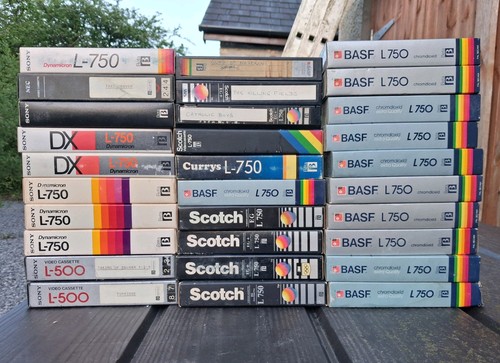 Betamax video tape bundle - betamax,