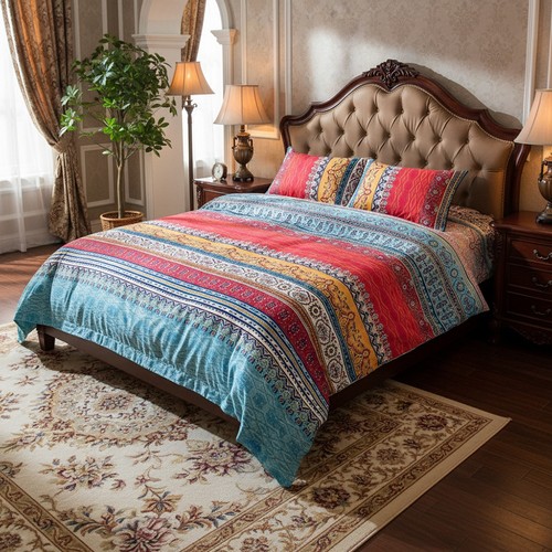 Soft indian boho - indian, duvet