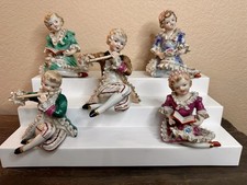 VTG Bone China Lace Figurines