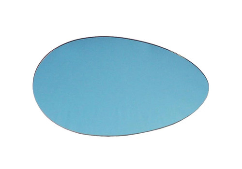 Right blue mirror glass - blue, for