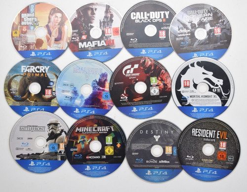 Sony ps4 disc only games - ps4,