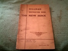 HILLMAN THE NEW MINX
