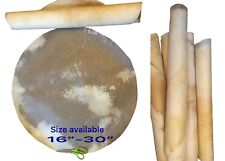 Real Goatskin Drum Skins size:16",18",20",22",24"26",28"30"