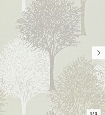 Harlequin Entice Wallpaper, Neutral, 110096, Batch FC RRP £99 (trees/nature)