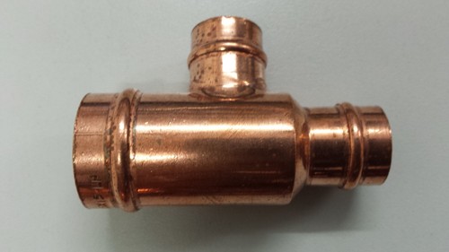 Range reducer tee solder - of,