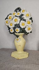 Vintage Cast Iron Daisy Door