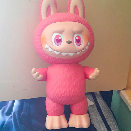 Pink white bunny costume - &,