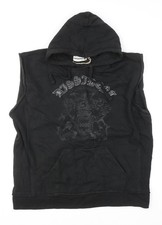 Dissident Mens Black Hooded