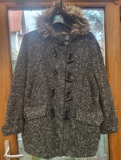 Ladies Black and White Tweed