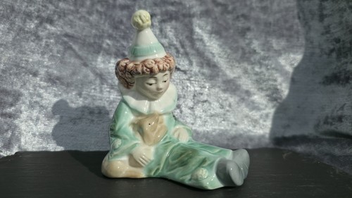 Vintage harlequin pierrot - vintage,