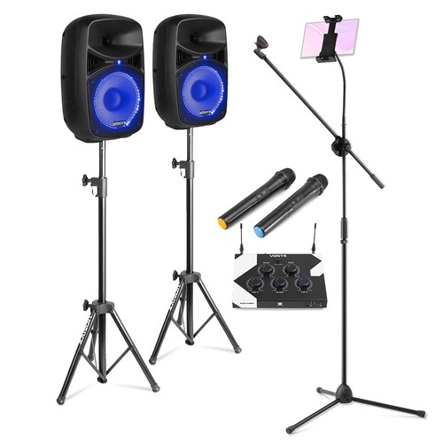 Home karaoke system with vonyx - karaoke,