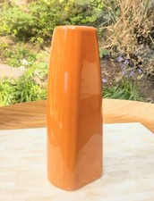 Orange Vase Modern Ceramic