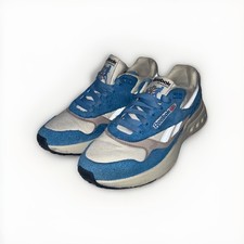Reebok ers world blue - reebok, suede