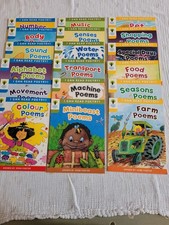 Set of 18 -  Oxford Reading Tree 'I can read poetry' -  level 3-8 Early readers
