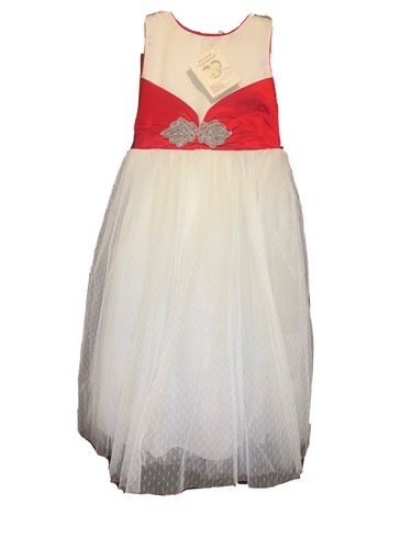 New girls red - girls, dress